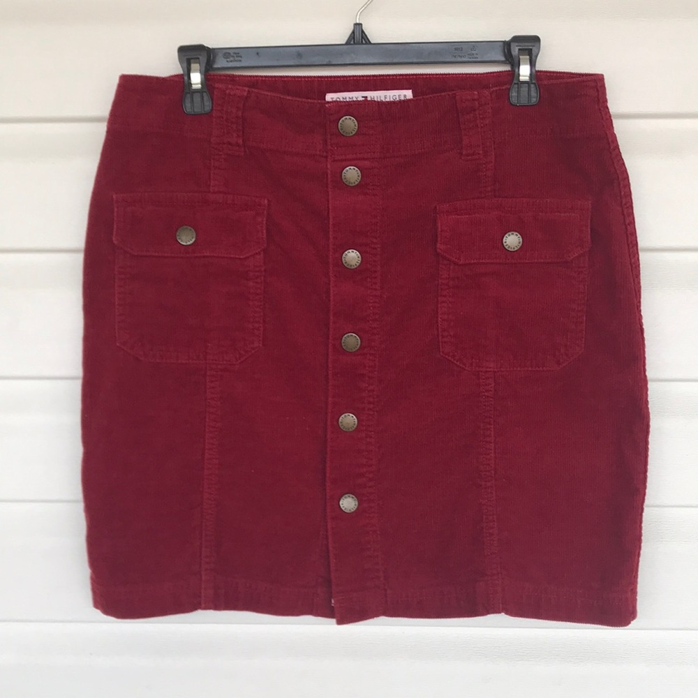 Tommy Hilfiger Thin Ribbed Skirt